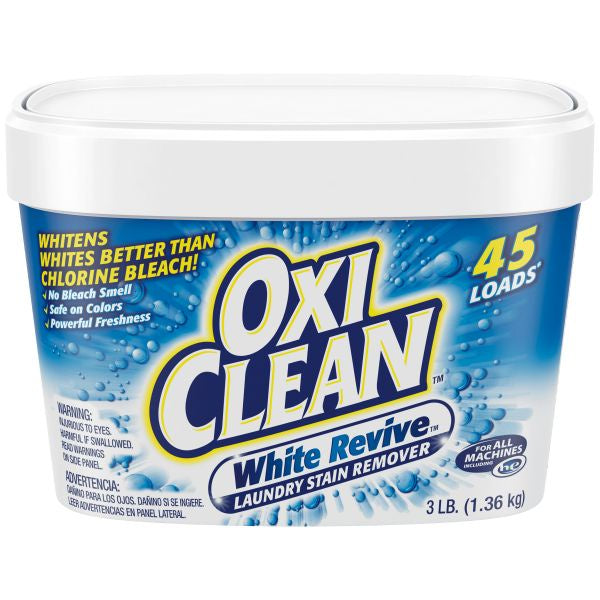 Oxi Clean White Revive Stain Remover 3lbs