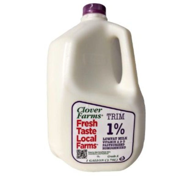 Clover Farms 1% Milk 1 Gallon