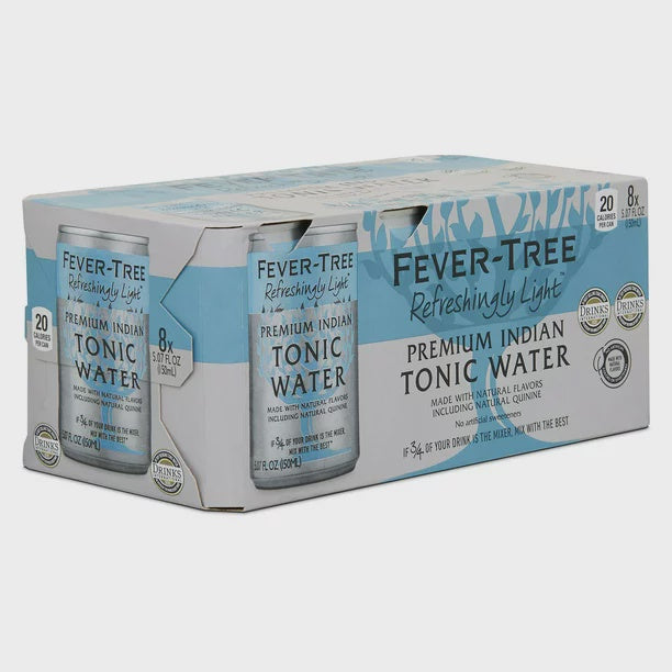 Fever Tree Diet Tonic Water 8pk