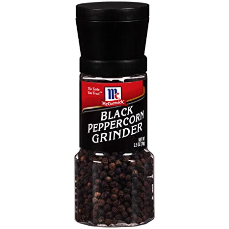 McCormick Black Peppercorn Grinder 2.5oz