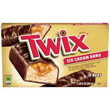 Twix Ice Cream Bars 6pk 11.6oz