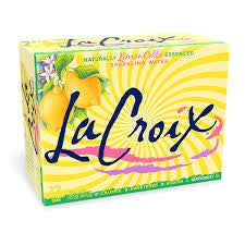 LaCroix Sparkling Limoncello 12/12oz (includes deposit)