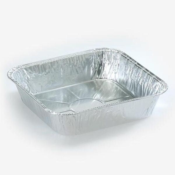 8" Square Aluminum Foil Cake Pan x 4