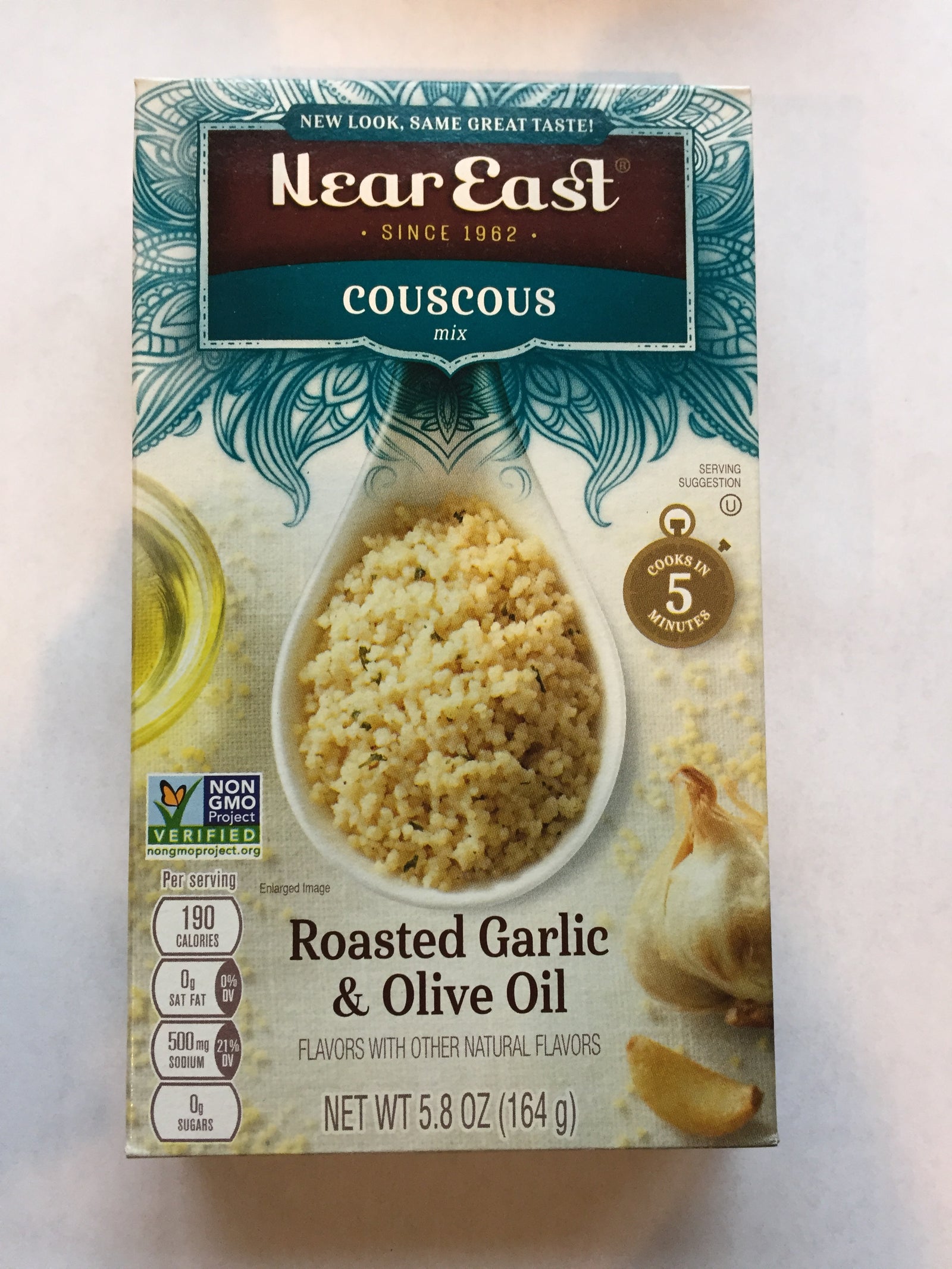 Near East Couscous Roasted Garlic & Olive Oil 5.8oz
