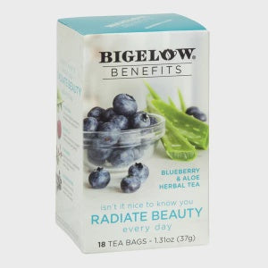 Bigelow Benefits Blueberry Aloe Tea 18ct