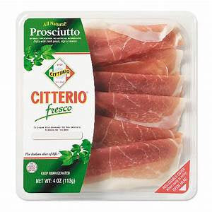 Citterio Prosciutto Tray 4 oz