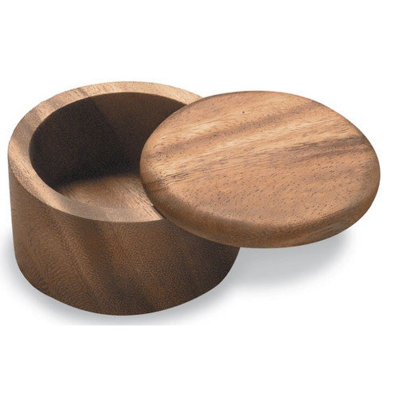 Acacia Wood Salt Cellar