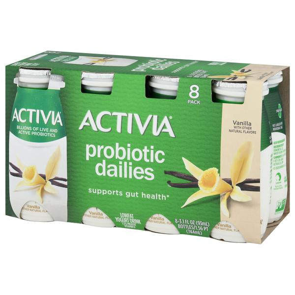 Activia Probiotic Dailies Vanilla 8/3.1oz