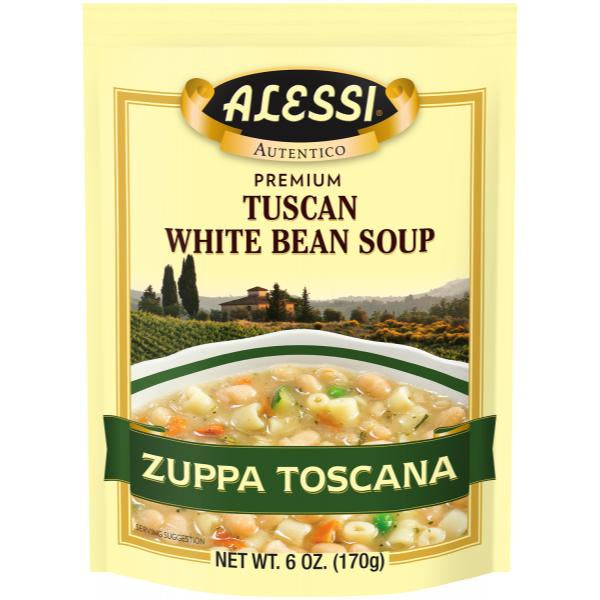 Alessi Tuscan White Bean Soup 6oz