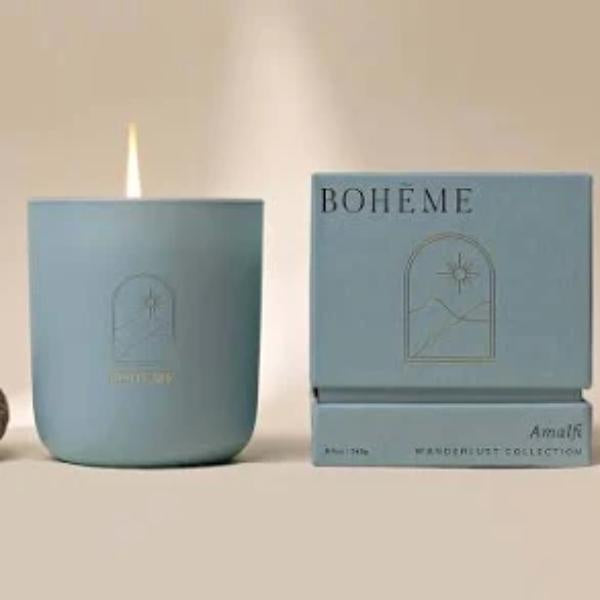 Amalfi Boheme Scented Candle -8.5 oz