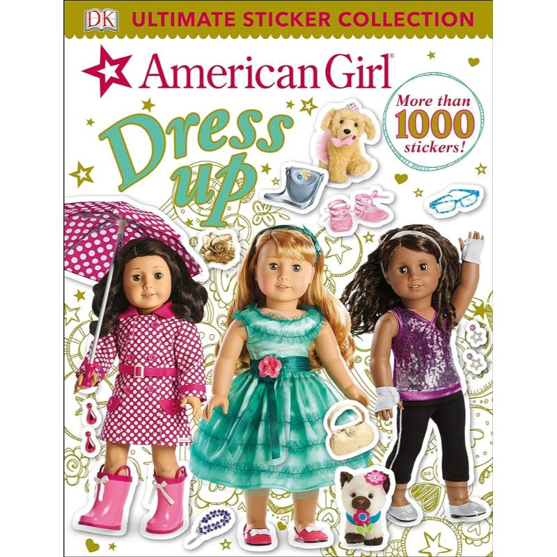 American Girl Dress Up Sticker Book