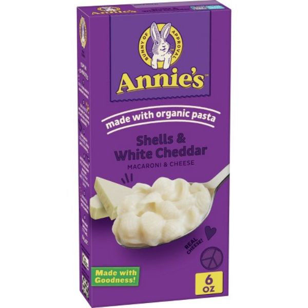 Annie's Homegrown Shells & White Cheddar Macaroni & Cheese 6 oz