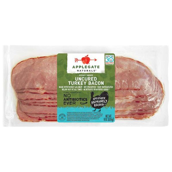 Applegate Organic Uncured Turkey Bacon 8oz