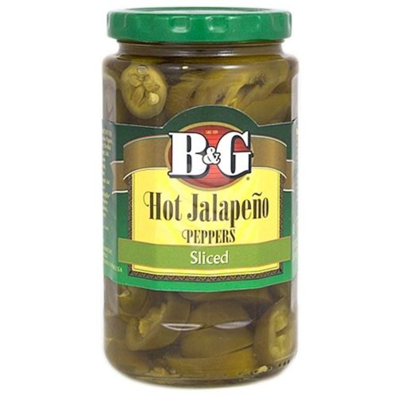B&G Hot Jalapeno Pepper Slices 12oz