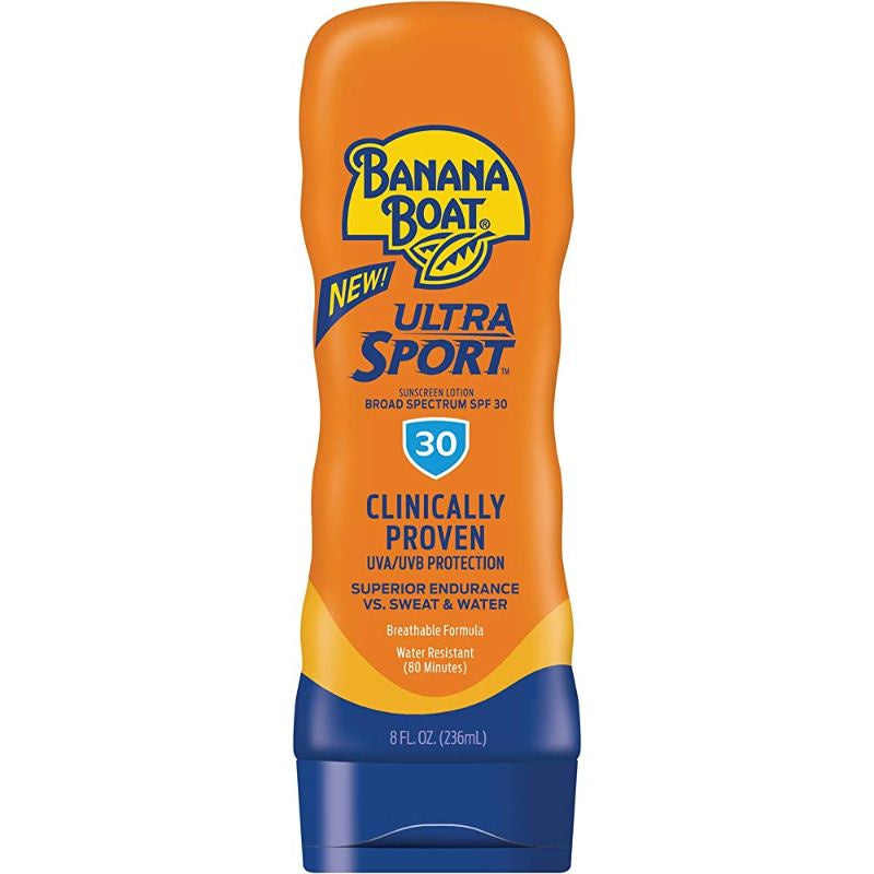 Banana Boat Ultra Sport Sunscreen Lotion SPF 30 8oz