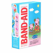 Band-Aid Adhesive Peppa Pig Bandages 20ct