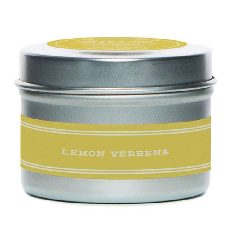 Barr Co Lemon Verbena Travel Tin Candle