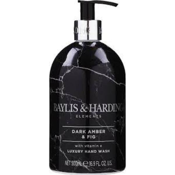 Baylis & Harding Elements Hand Soap Dark Amber & Fig  16.9oz