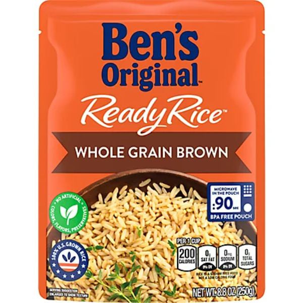 Ben's Original Ready Rice Whole Grain Brown 8.8oz
