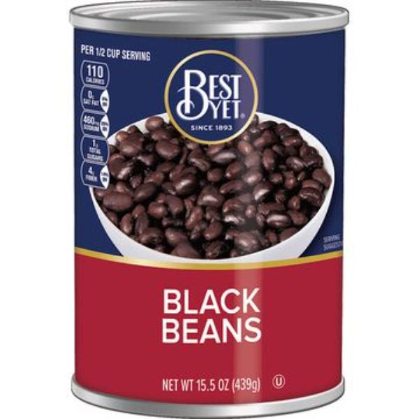 Best Yet Black Beans 15.5oz