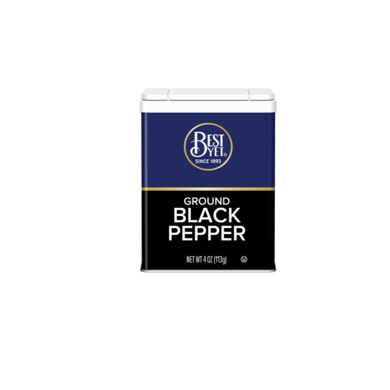 Best Yet Black Pepper Tin 4oz