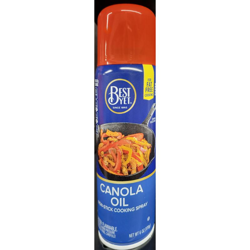 Best Yet Canola Cooking Spray 6oz