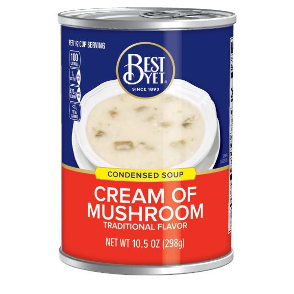 Best Yet Cream of Mushroom Soup 10.5oz