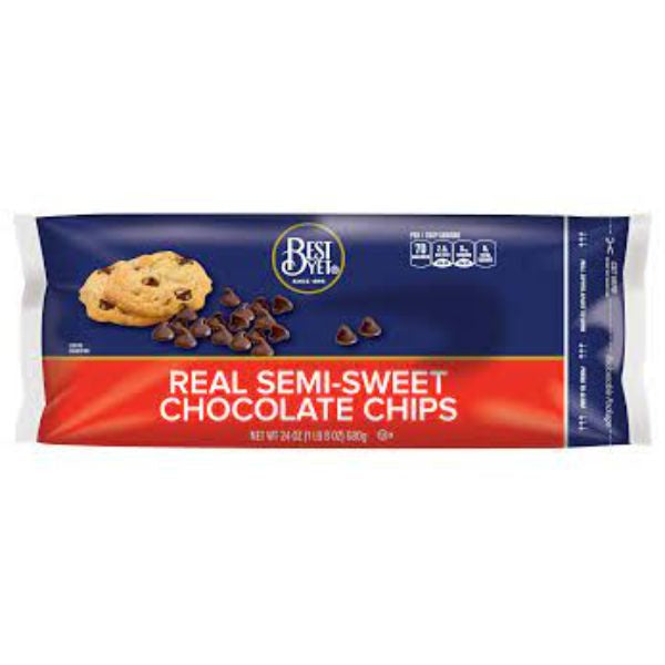 Best Yet Real Semisweet Chocolate Chips 12oz