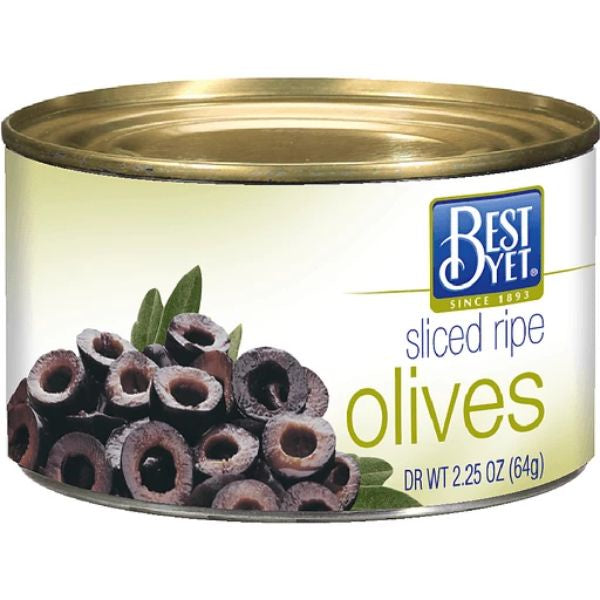 Best Yet Sliced Ripe Olives 2.25oz