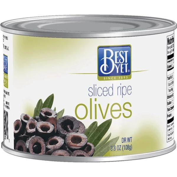 Best Yet Sliced Ripe Olives 3.8oz