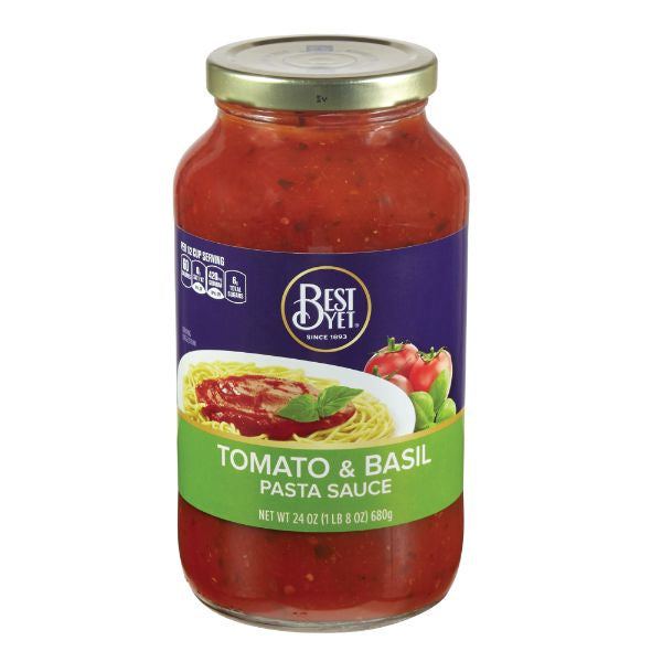 Best Yet Tomato Basil Sauce 24oz