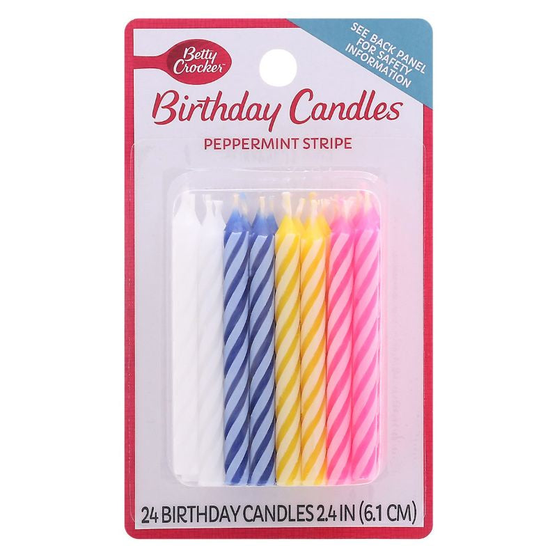 Betty Crocker Birthday Candles 24ct.