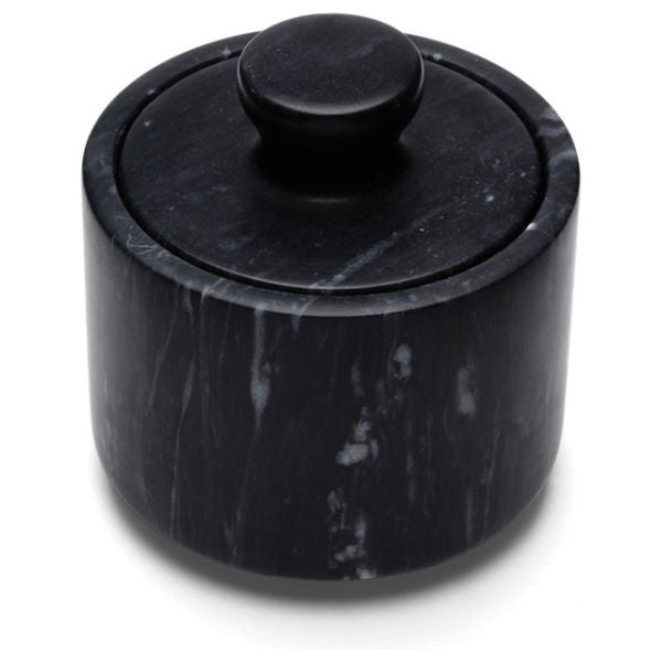 Black Marble Salt Cellar