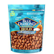 Blue Diamond Salt 'n Vinegar Almonds 16 oz