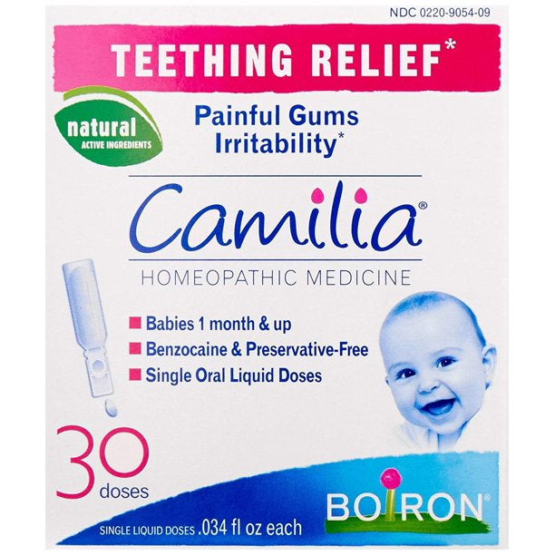 Camilia Baby Teething Relief Liquid Doses 30 ct