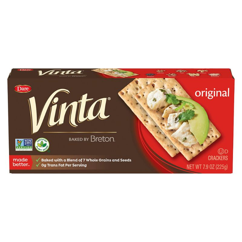 Breton Dare Vinta Crackers   7.9oz