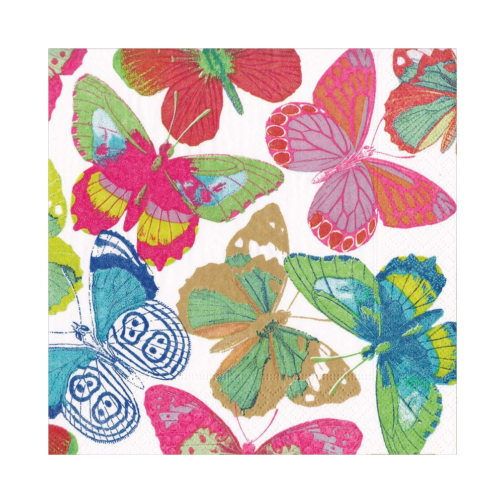 Butterflies Bright Napkin