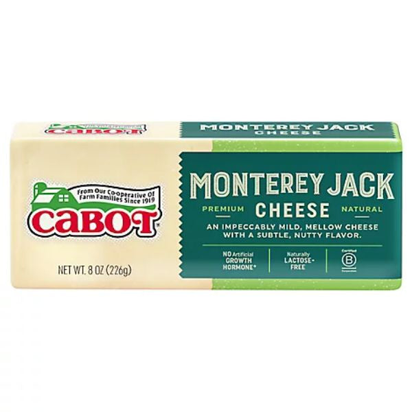 Cabot Monterey Jack Bar 8 oz