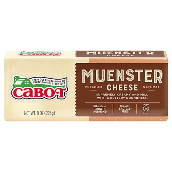 Cabot Muenster Cheese Bar 8oz