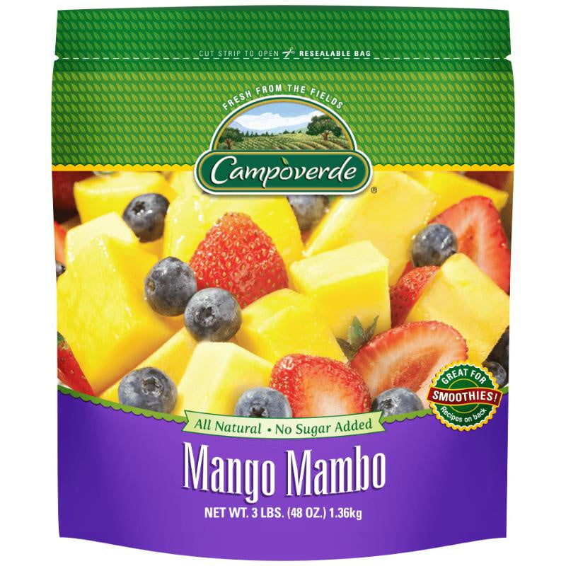 Campoverde Mango Mambo 48oz (Mango, Strawberry, Blueberry)
