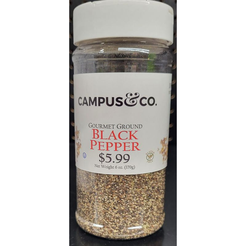 Campus & Co Gourmet Ground Black Pepper 6oz