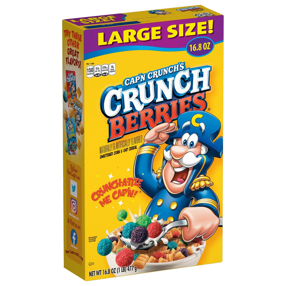 Cap'N Crunch  Berries 16.8 oz