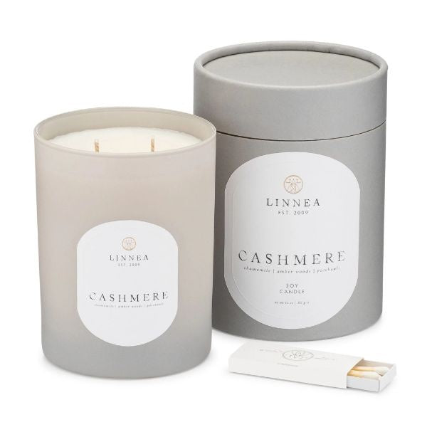 Linnea Cashmere 2-wick Candle
