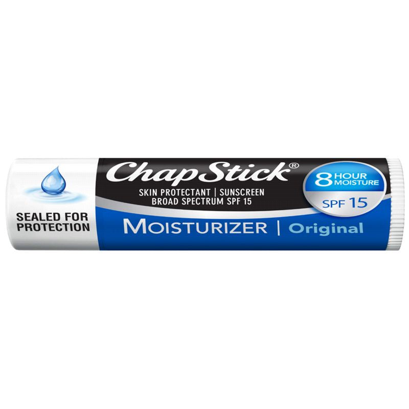 ChapStick Moisturizer Original Lip Balm Tube 0.15oz