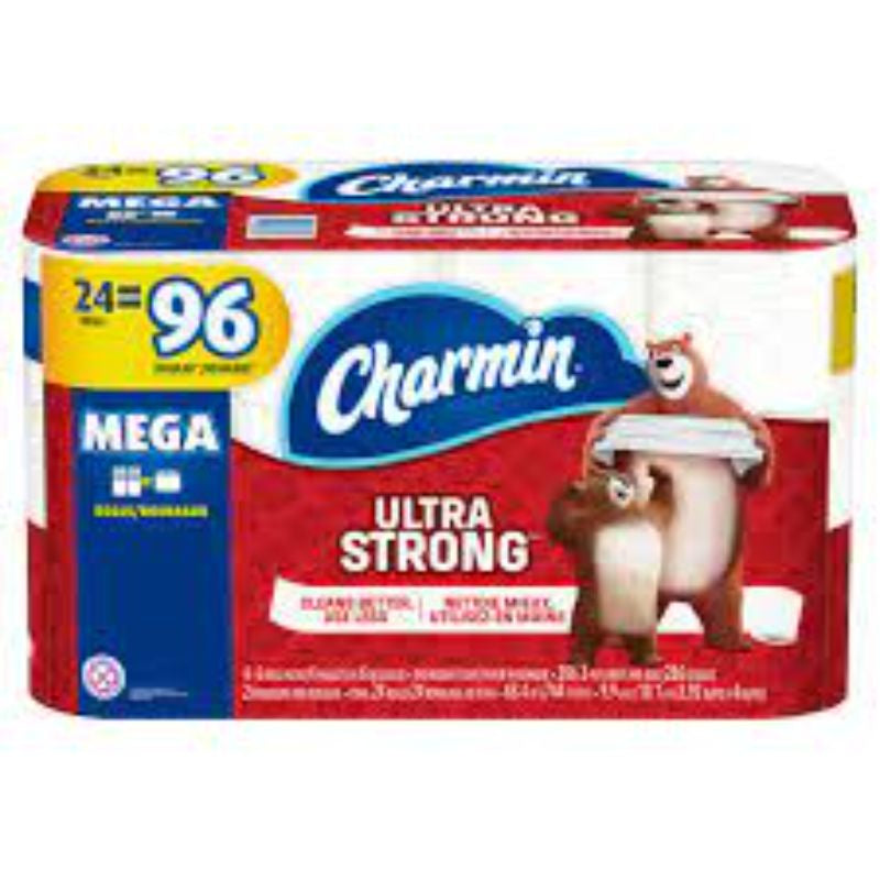 Charmin Ultra Strong Bathroom Tissue, 24 rolls