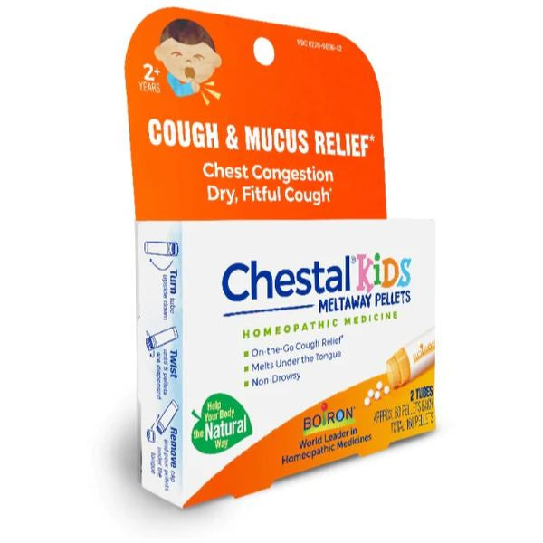 Chestal Kids Meltaway Pellets - 2 tubes