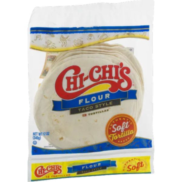Chi-chi's Flour Taco Style Tortilla 12oz