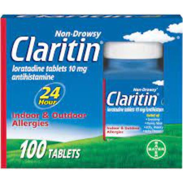 Claritin 24 Hour Non-Drowsy Allergy Relief Tablets 100ct