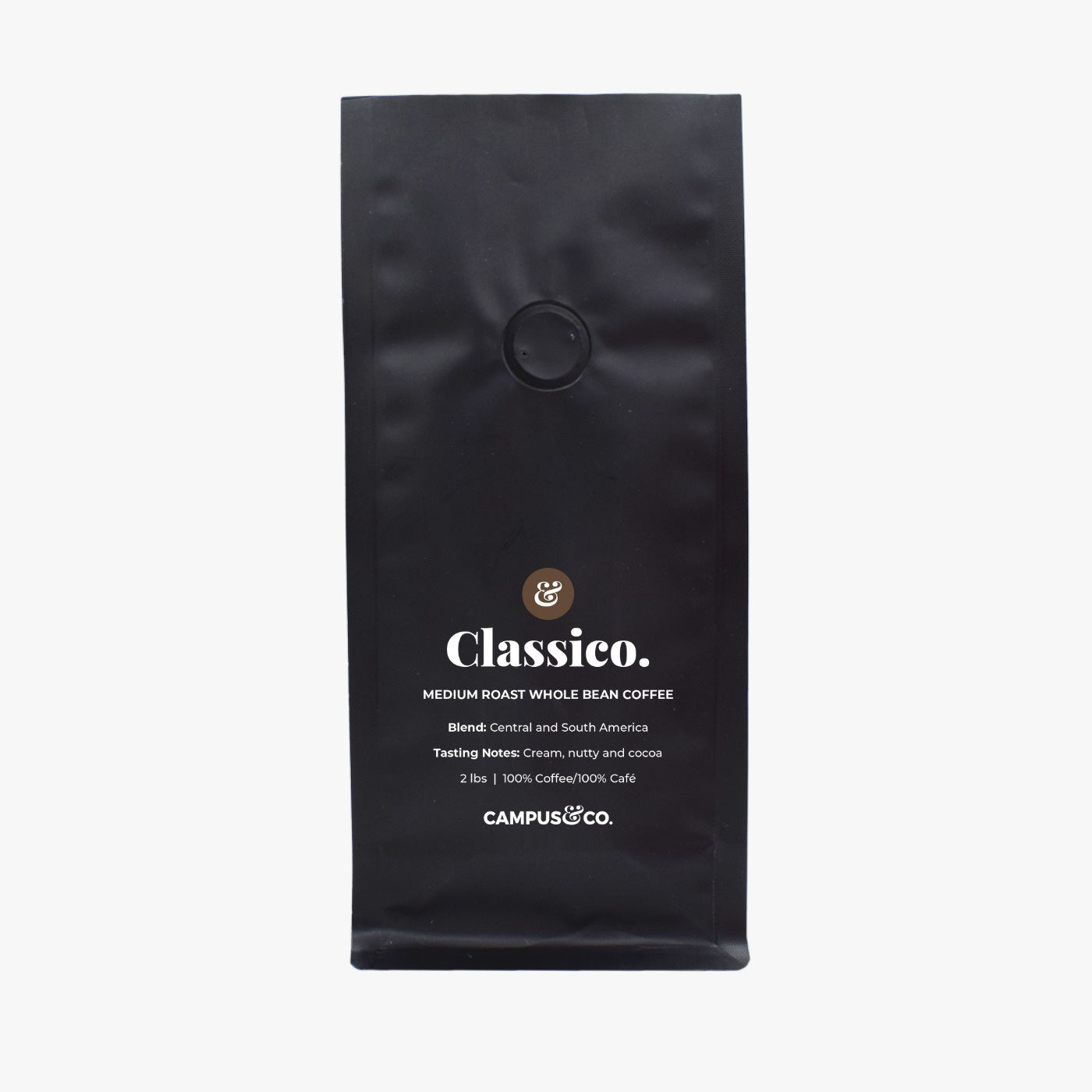 C&Co Classico Medium Roast Whole Bean Coffee 2lb