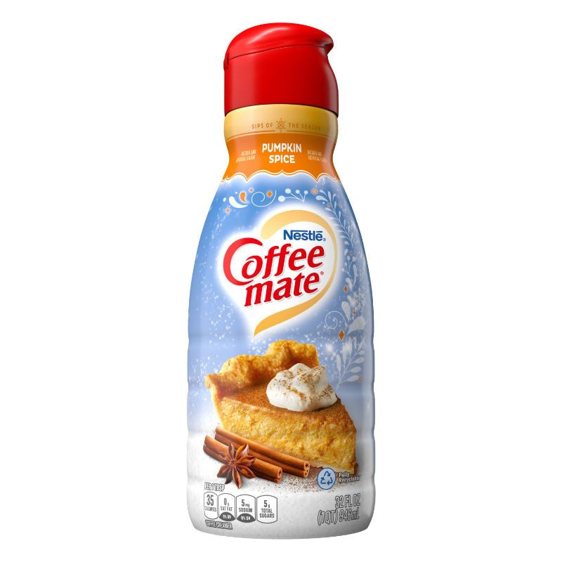 Coffeemate Pumpkin Pie Spice Coffee Creamer 32 fl oz